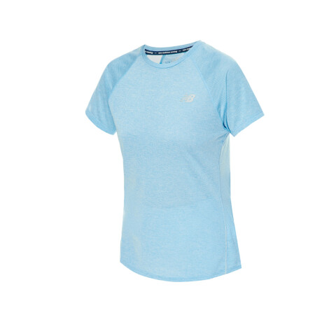 REMERA NEW BALANCE IMPACT RUN Light Blue