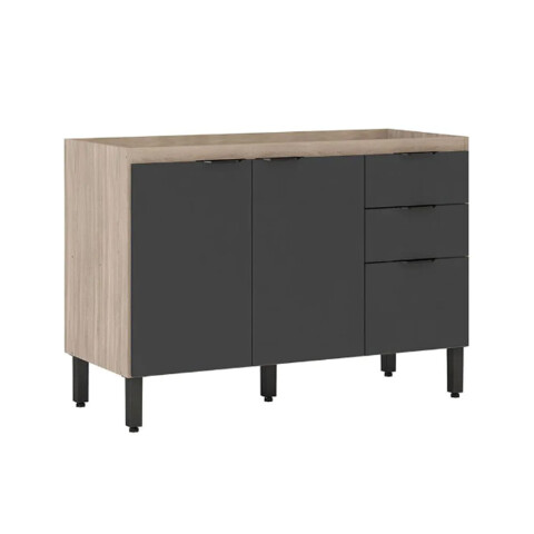 BAJO MESADA 2P 3C AVENA TOUCH/GRIS 93231/163 BAJO MESADA 2P 3C AVENA TOUCH/GRIS 93231/163