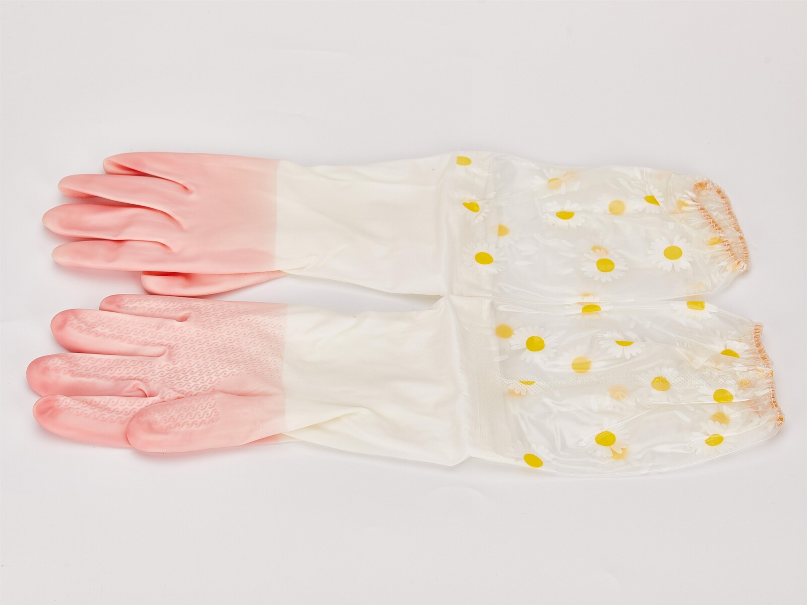 GUANTES DE LIMPIEZA LARGOS (ROSA) 