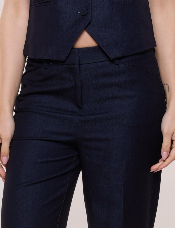 Pantalon Career Denim MARINO