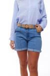 SHORT JEAN NELIA AZUL CLARO