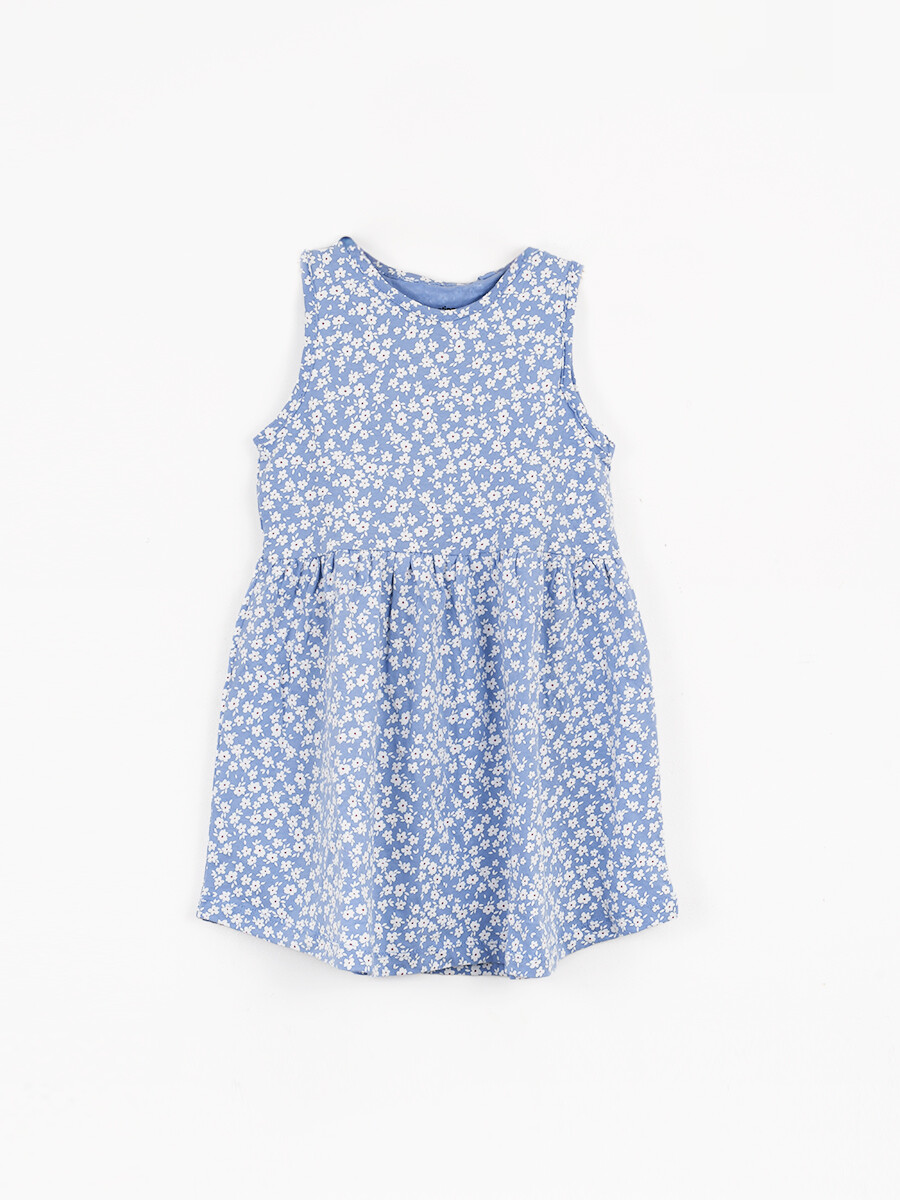 VESTIDO SPRING II - AZUL CLARO 