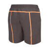 Short Boxer De Playa Corto Estilo Deportivo Para Hombre Arena Men's Pro_File Beach Boxer Gris y Naranja