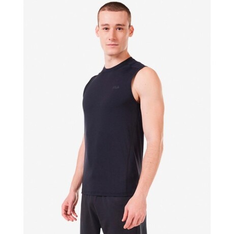 Remera Sin Mangas para Hombre Fila Muscle Slim Negra M