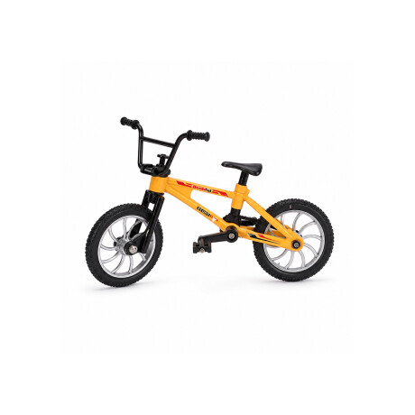 Mini bicicleta de juguete con accesorios Amarillo