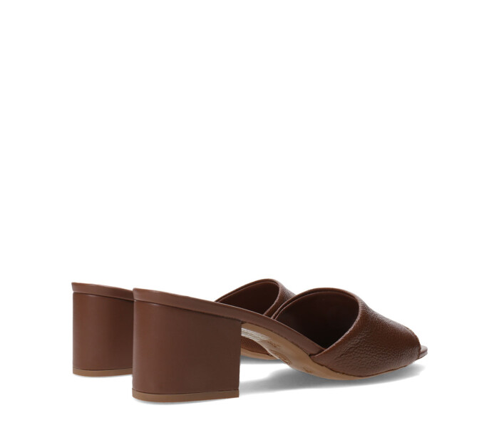 Sandalias de Mujer Bottero Taco Marrón Café