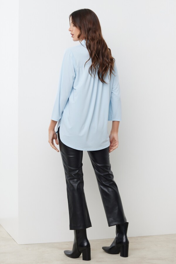 Blusa Cuello Camisa CELESTE