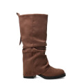 Bota de Mujer Miss Carol Wrinkle Marrón