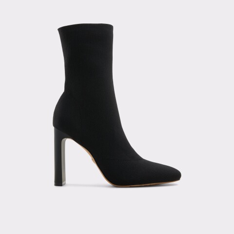 FAELORA BROWN OVERFLOW KNIT TEXTILE BLACK