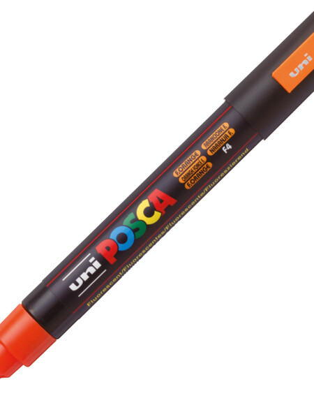 MARCADOR UNI POSCA 2.5 MM NARANJA FLUO N/A