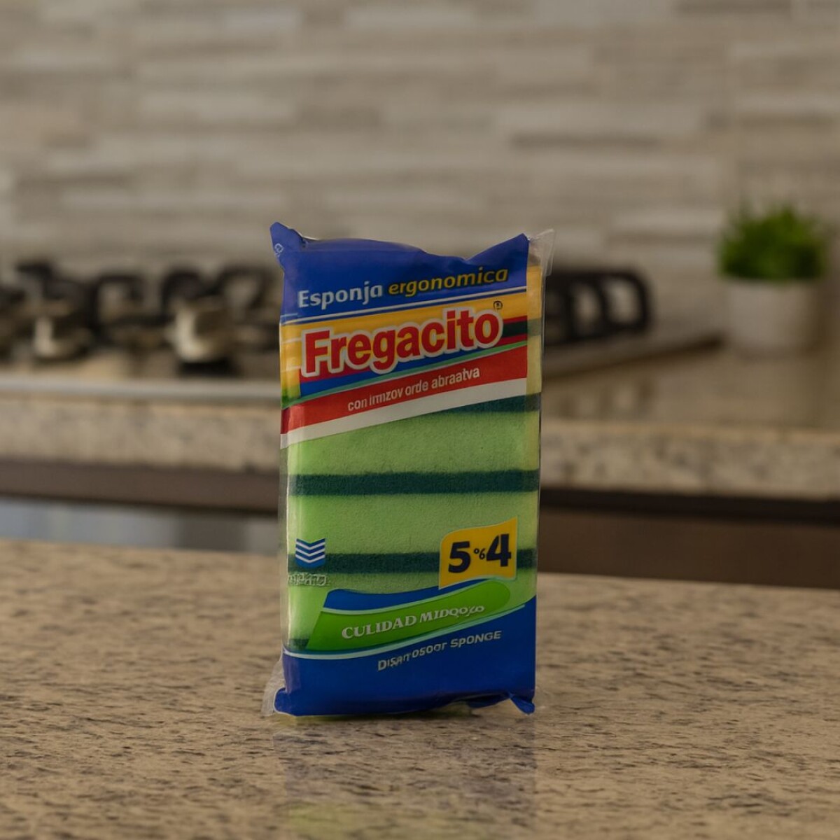ESPONJA ECONOMICA FREGACITO 5X4 