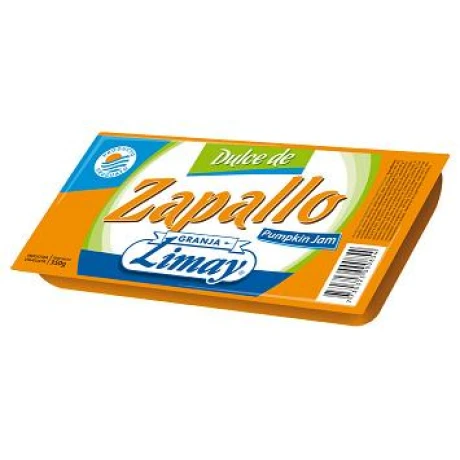 DULCE LIMAY BANDEJA 350G ZAPALLO DULCE LIMAY BANDEJA 350G ZAPALLO