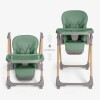 Silla de comer Olive deluxe KIKKABOO green