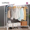 Perchero Organizador de Ropa Closet Hogar de Metal Blanco