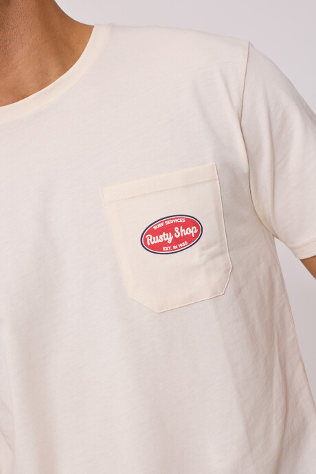 T-SHIRT ZEPHYR RUSTY Crudo