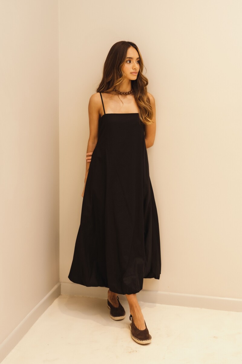 VESTIDO JACQUELINE MAXI NOIR VESTIDO JACQUELINE MAXI NOIR