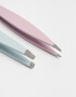Complementos de Cosmética Pinzas Set De 2 Pinzas Para Depilar Con Stras - Combinacion Bicolor