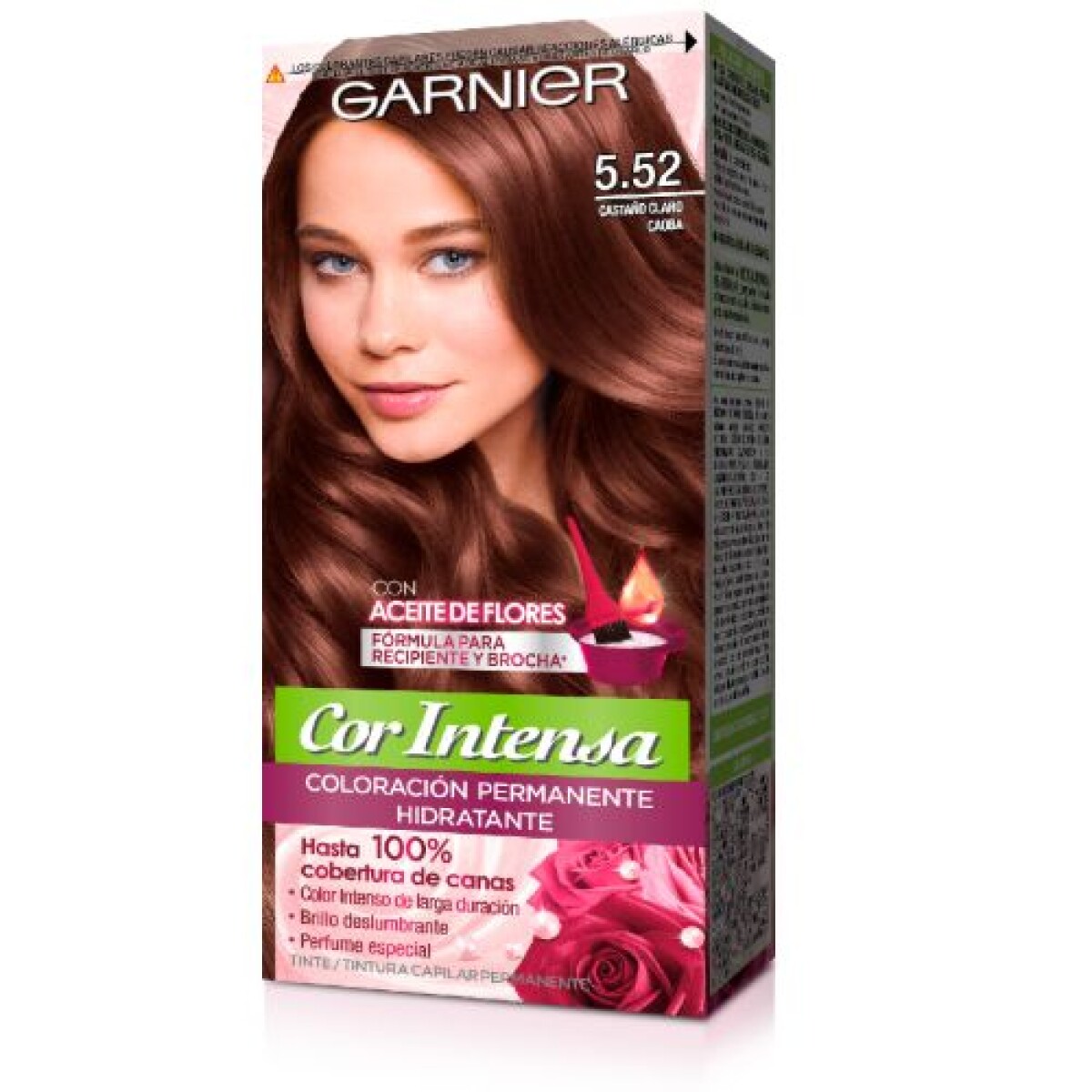 Tinta Nutrisse Color Intense 52 Castaño Claro Caoba | Color Castaño Cálido y Sofisticado 