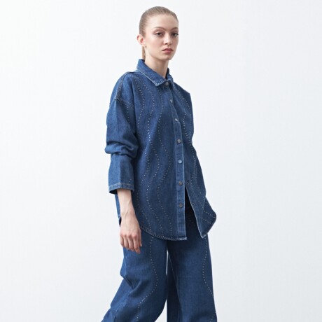 JEAN ALANIS Azul Oscuro