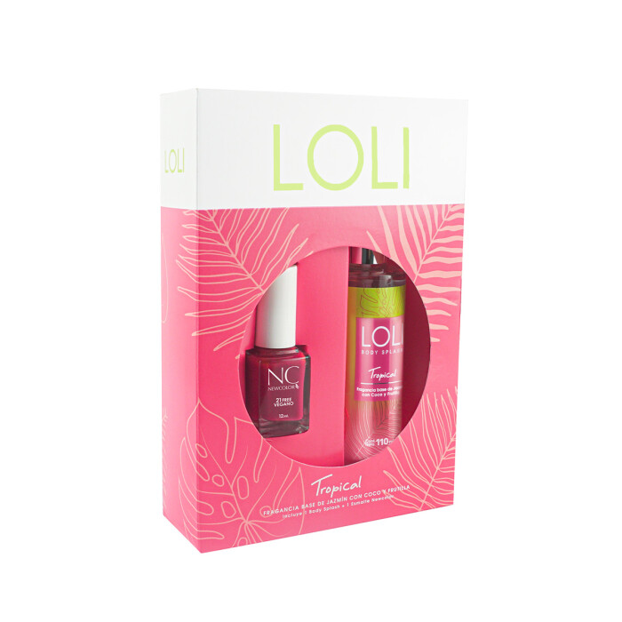 LOLI ESTU TROPI BODYSPLAS+ESMALTE SQ4,25 única