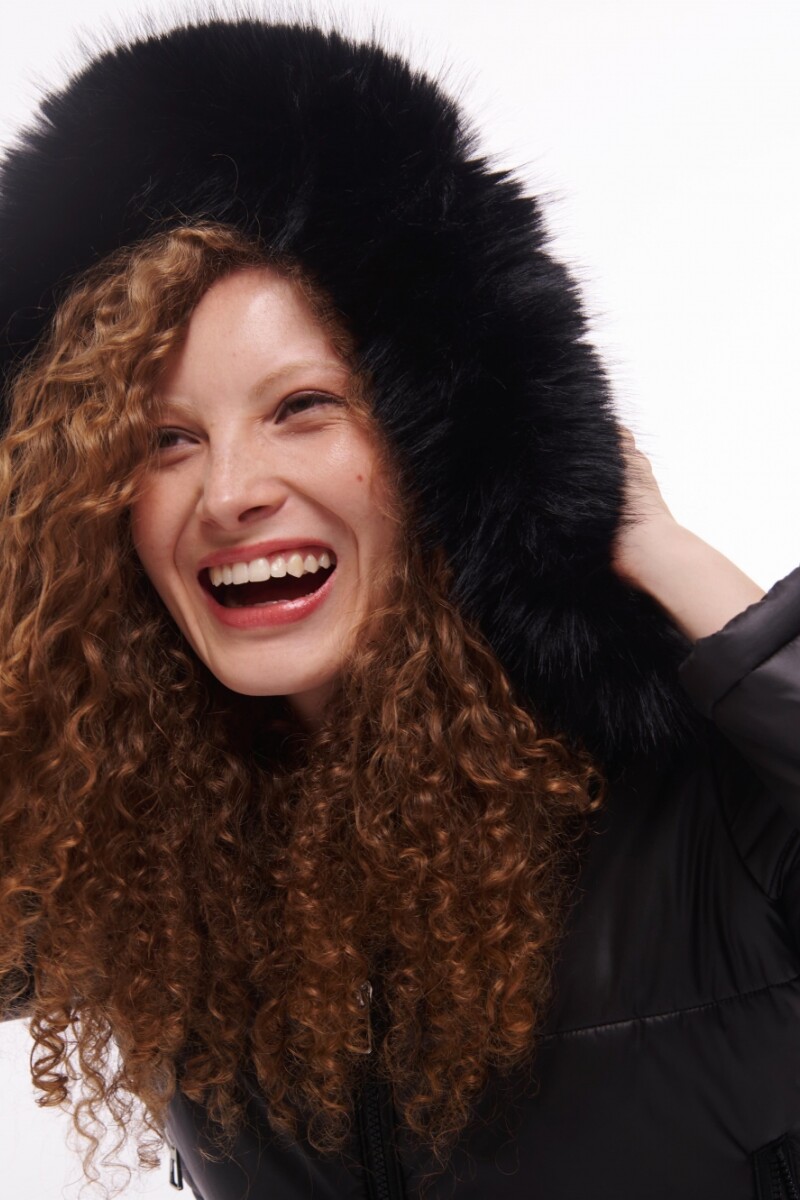 CAMPERA MEI NEGRO