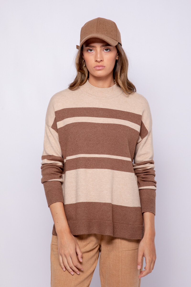 POLERA AFRODITA Chocolate