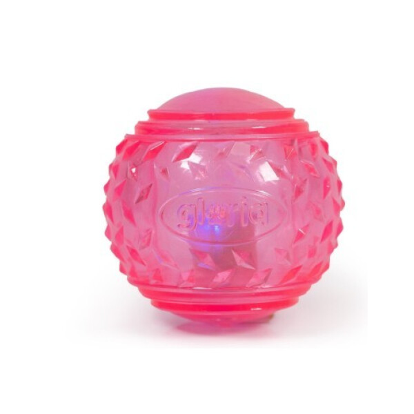 PELOTA LED GLORIA ROSA PARA PERROS 6,35CM PELOTA LED GLORIA ROSA PARA PERROS 6,35CM
