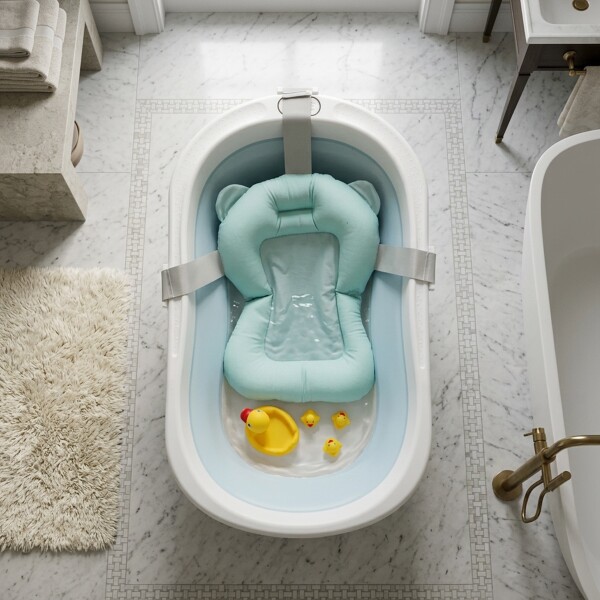 Bañito Plegable Cambiador Baño Bañera Bebes Ducha Banito Imback Color Azul Bañito Plegable Cambiador Baño Bañera Bebes Ducha Banito Imback Color Azul