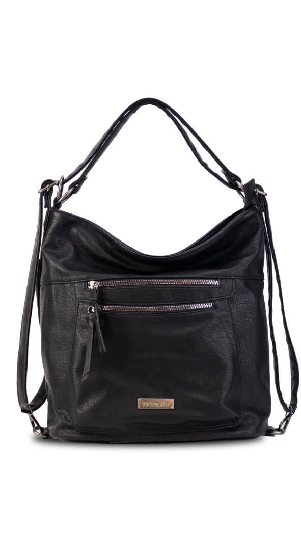 CARTERA MOCHILA ESTHER NEGRO