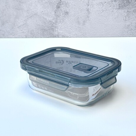 Tupper Hermético Vidrio C/Tapa 500ML 13cm x 13cm x 5cm Tupper Hermético Vidrio C/Tapa 500ML 13cm x 13cm x 5cm