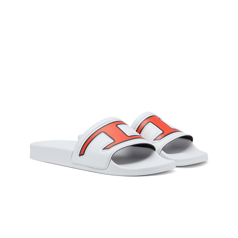 Sandalias Diesel Sa-Mayemi D Sandals Hombre White/Red