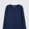 BLUSA ML FEM AZUL OSCURO