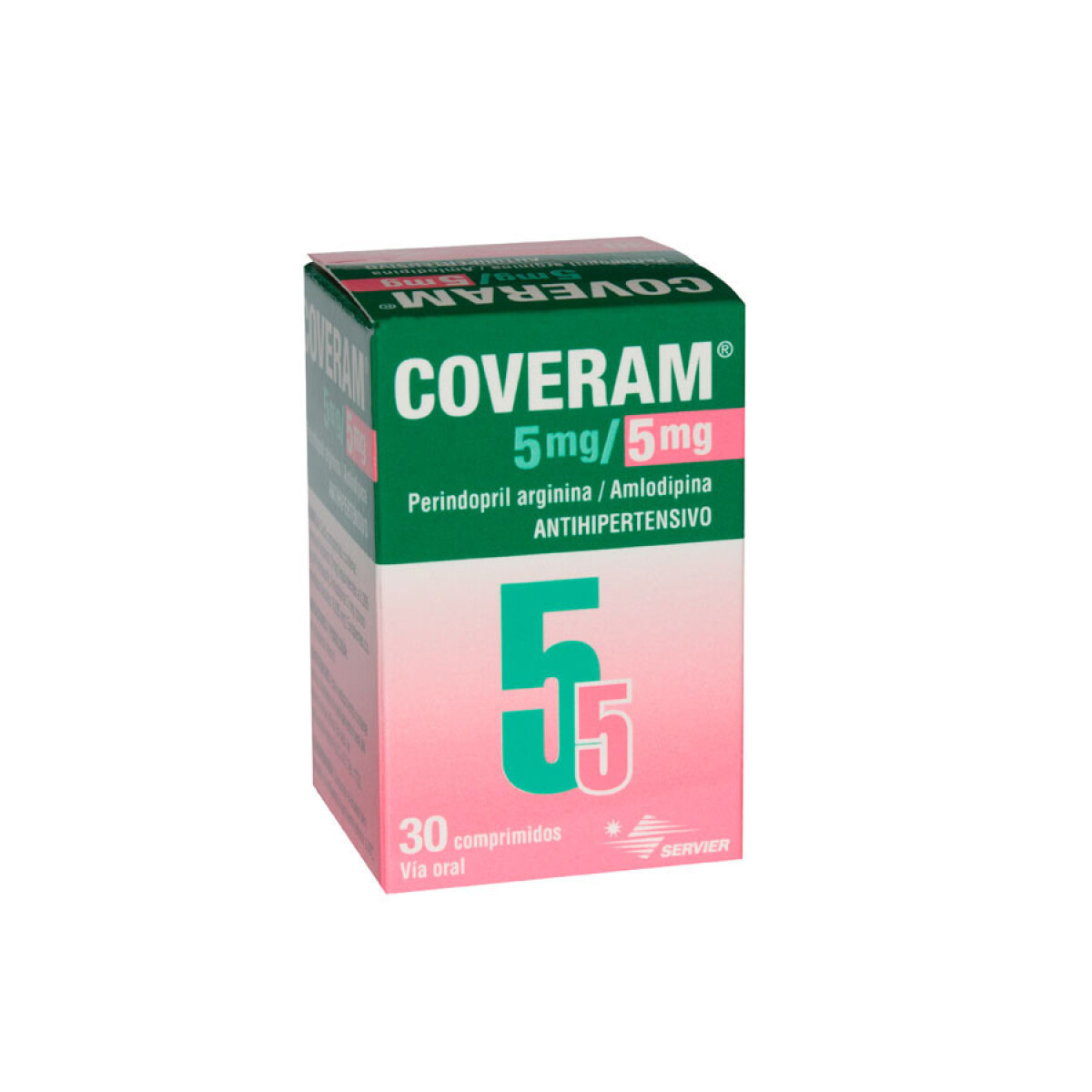 Coveram 5mg/5mg 30 Comprimidos 