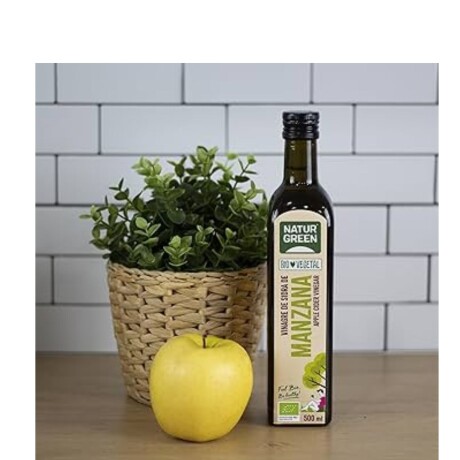 Vinagre de Sidra de Manzana 500ML Nature Green Vinagre de Sidra de Manzana 500ML Nature Green