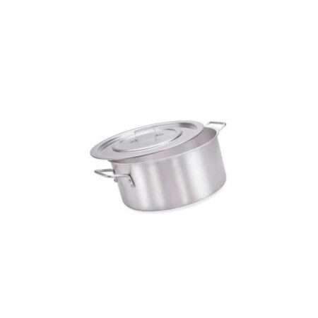 OLLA ALUMINIO 28CM 8,3 LITROS PLATEADO