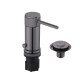 Griferia De Bidet Con Transferencia Linea Fasano Aqualia Color Gun Metal GRAFITO-GUNMETAL