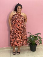 Vestido Indi Salmón