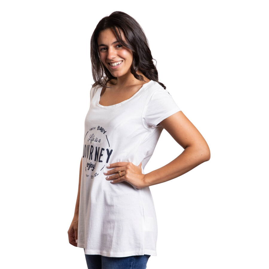 CHERRY REMERA WHITE