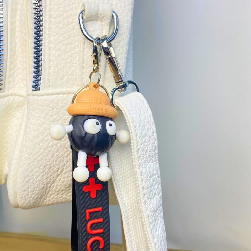 Mochila cuerina Wanna Beige