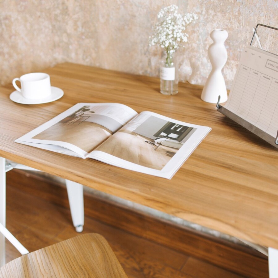 Mesa Escritorio Tolix Blanco