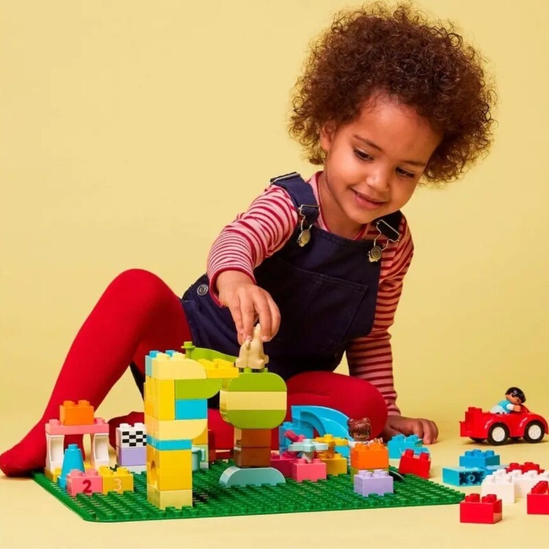 Base para Lego Duplo 1 Pieza Verde Base Para Lego Duplo 1 Pieza Verde