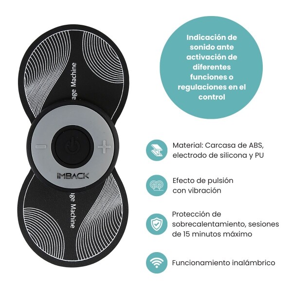 Masajeador Localizado A Pulso Inteligente Multifuncion Masajeador Localizado A Pulso Inteligente Multifuncion