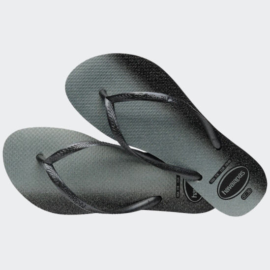 Ojotas Havaianas Slim Gloss Negro