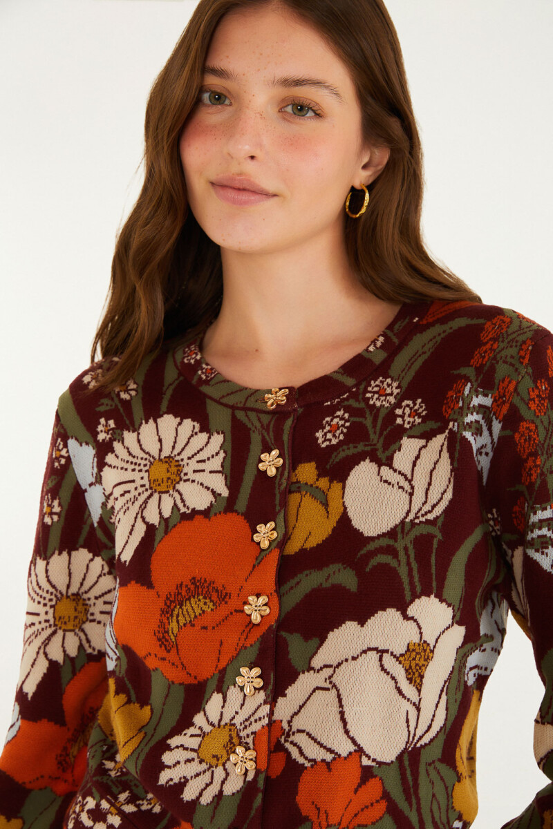 CARDIGAN Marron