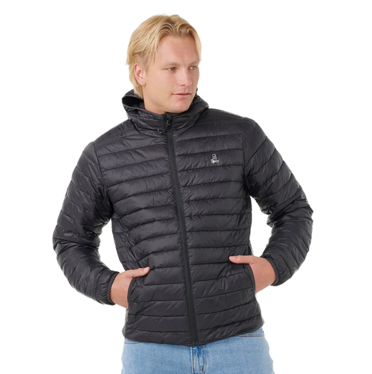 Campera Rip Curl Anti Series Search Puffer - Negro 