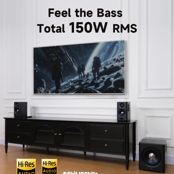 Parlantes Edifier S355db 2.1 Con Subwoofer MARRON
