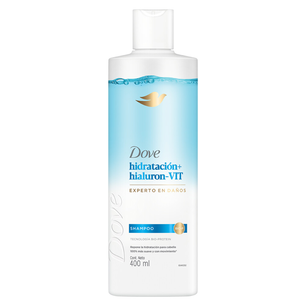 DOVE SHAMP HIDRAT+HILAURON VIT X 400 ML única