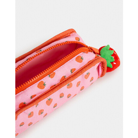 Cartuchera Con Charm Combinacion Bicolor