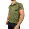 Remera polo manga corta- Aventureros Verde