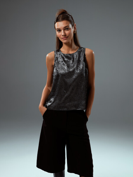 MUSCULOSA CORALITO GRIS OSCURO